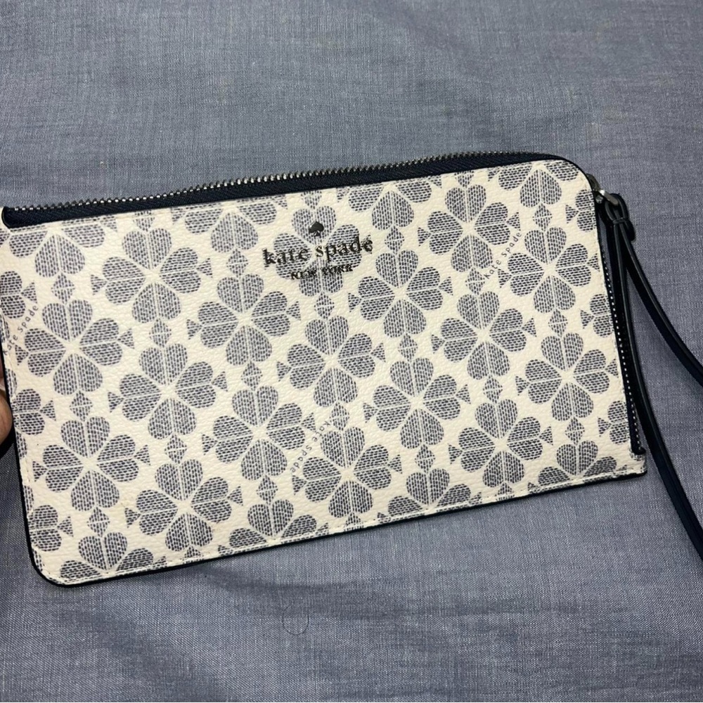 Kate Spade Black Zip Pouch